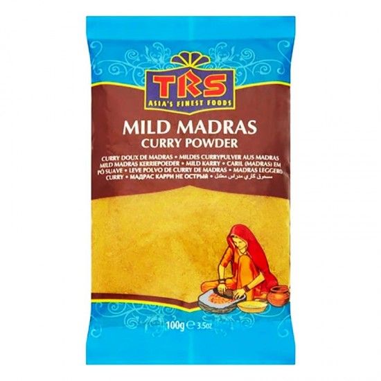 Poudre de curry doux, curry powder mild, 100g - MAASA