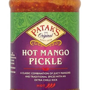 Pataks hot mango pickle 283g
