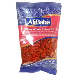 Piment entier, chillies whole 50g